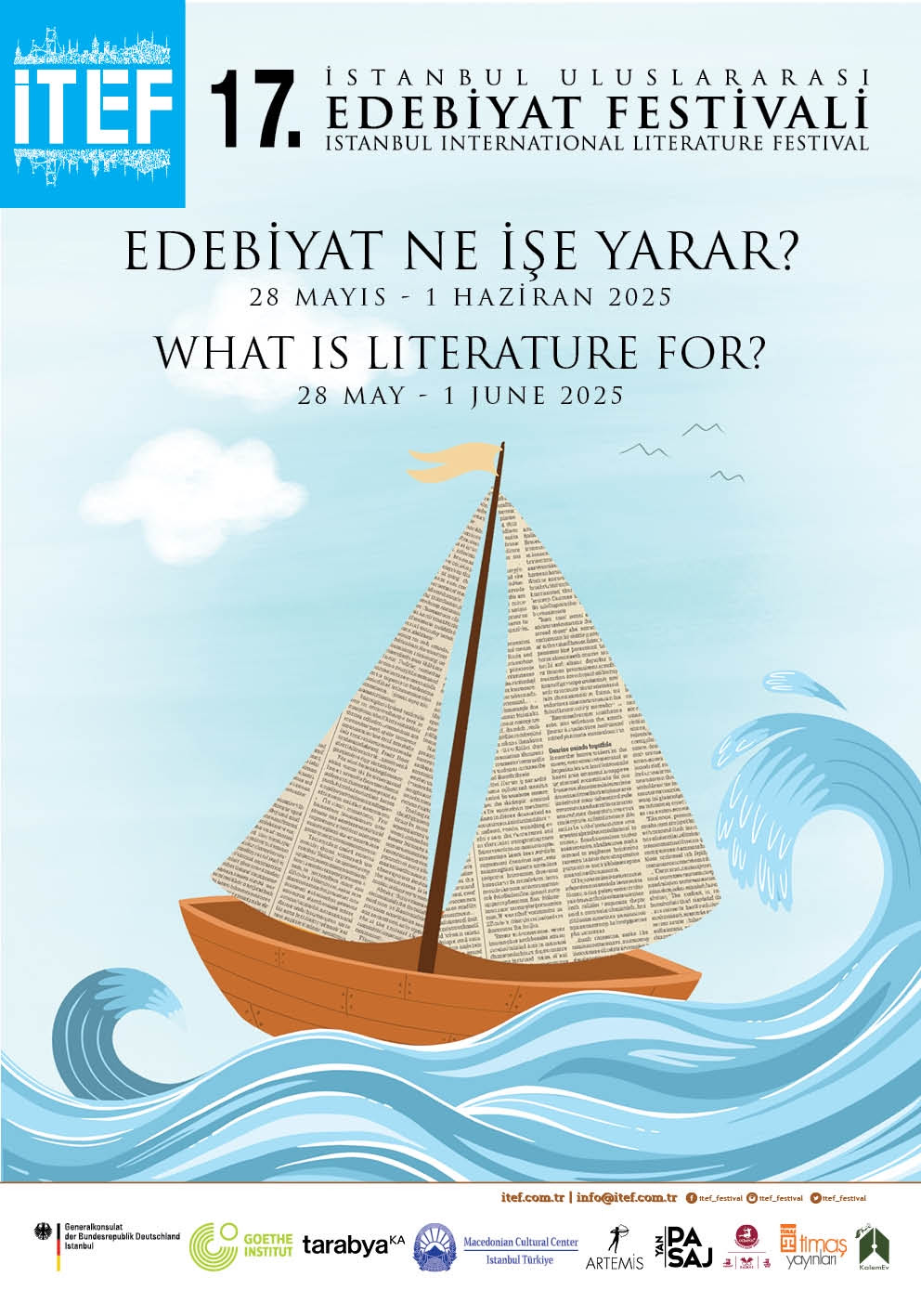ITEF 2025 soruyor: “Edebiyat Ne İşe Yarar?